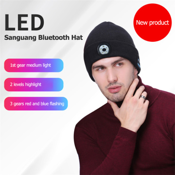 Winter cap Music Headphone