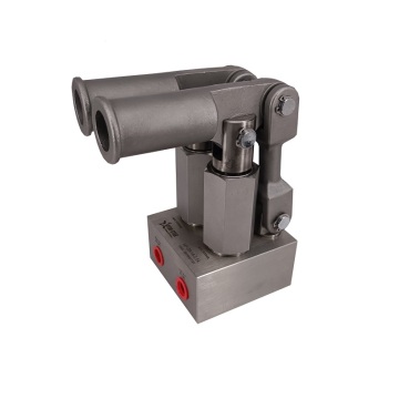 30000psi Double Piston Manual Oil Pump for Hydraulic Cylinder Jack Use