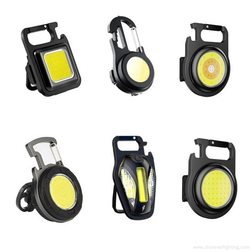 Aluminum Rechargeable Waterproof Magnetic COB Work Light