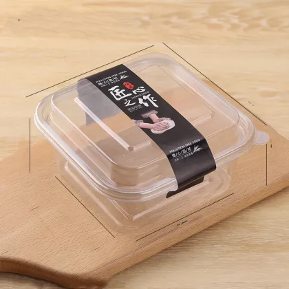 Take Away Mousse Cake Dessert Puff Tiramisu Container