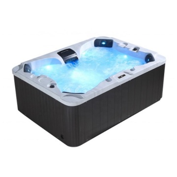 Pijat pijat akrilik tinggi hot tub outdoor