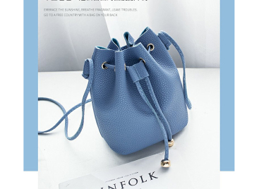 Fashion Morandi Bucket Bag For Women