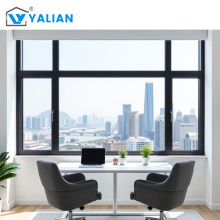 Aluminum Alloy Casement Window Double Tempered Glass Design