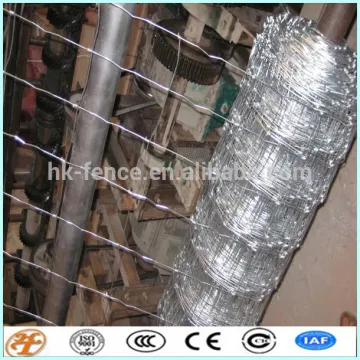 Galvanized Hingejoint Field Fencing for deer/cattle