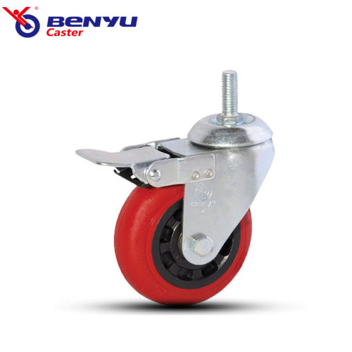 5 Inch Medium Duty Polyurethane Swivel Caster Wheels