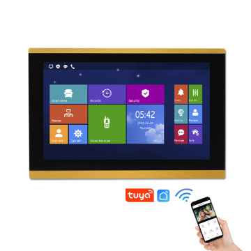 Tuya Smart Video Intercom System: 10 Inch LCD Screen for Multi-Apartment Security Monitoring and Door Access