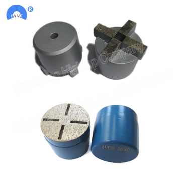 4 Segments floor Concrete Diamond Grinding Plug