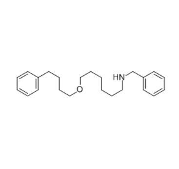 6-N-Benzylamino-1-(4'-phenylbutoxy)Hexane CAS numarası 97664-55-6
