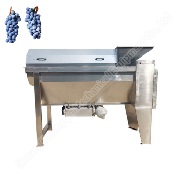 Grape Destemming and Crushing Machine for Large Capacity Juice Making