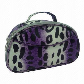 Leather and Fashion Cosmetic Bag for Girls