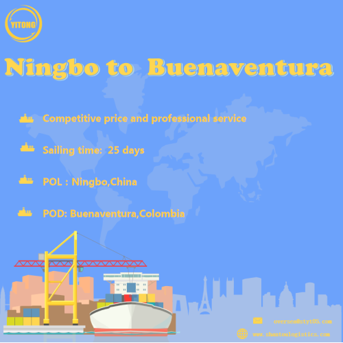 深ShenzhenからBuenaventura Colombiaへの海上貨物サービス