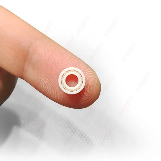 MR84 Full Ceramic Ball Bearing - Non-magnetic ZrO2 Races Zirconia Balls PEEK Cage 4x8x3 mm HXHV