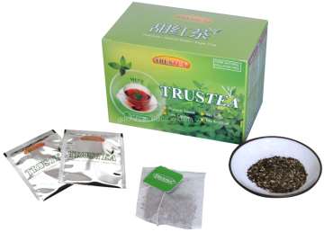 Chinese Herbal Black Tea of Mint Flavor Tea