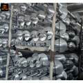 Anclaje de tornillo de tierra para pilotes de tornillo helicoidal de hélice de alta resistencia HDG