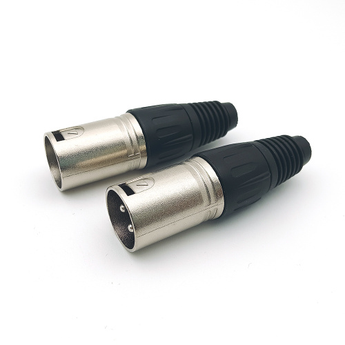 Male Audio Mic Microphone Cable XLR Plug Connector