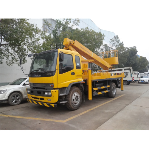 Elevador de pluma montado en vehículo camión ISUZU