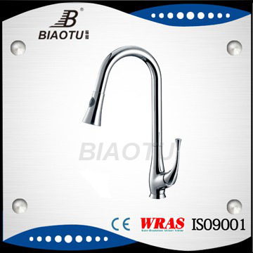 2014 New Design single lever kitchen sink faucets pull out faucet