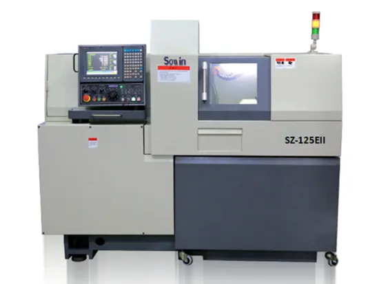 High Precision Swiss Type CNC Automatic Lathe Dual Spindles