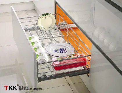 TKK Pull Out Kitchen Basket And Kitchen Cabinet Hardware