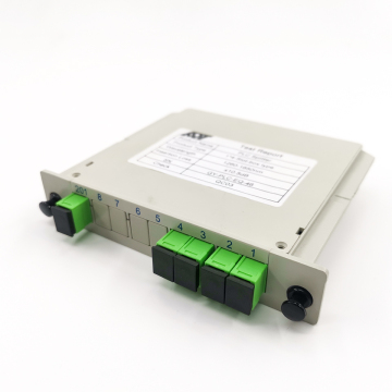 OEM Fiber Optic PLC Splitter - 1*4, 1*8, 1*16 Steel Tube Type Cassette