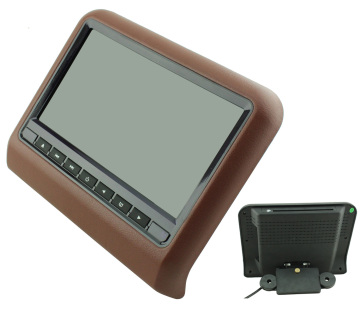 9 Inch Active Car Headrest Monitor DVD Player