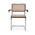 Diseño elegante Múltiple color cómodo silla de comedor de marco de madera maciza