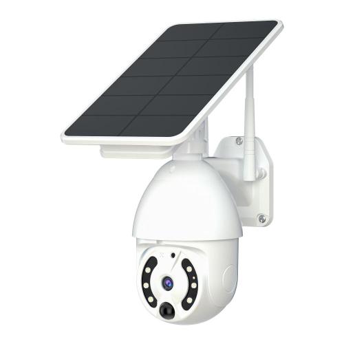 Solar WiFi PTZ Outdoor -Kamera mit niedrigerer Leistung