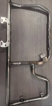 Rectangular circular steel pipe