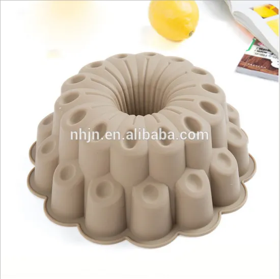 Peacock Feathers Shape Silicone Cake Pan Baking Microwave Washable Safe