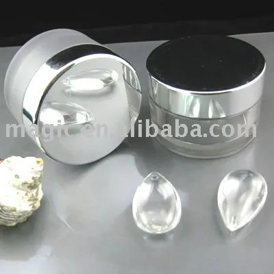 PETG cosmetic cream pot cosmetic cream containers empty container for cosmetics