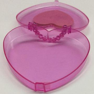 plastic heart shaped cute gift box