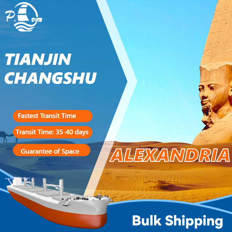 Bulk Shipping from Tianjin to Alexandria