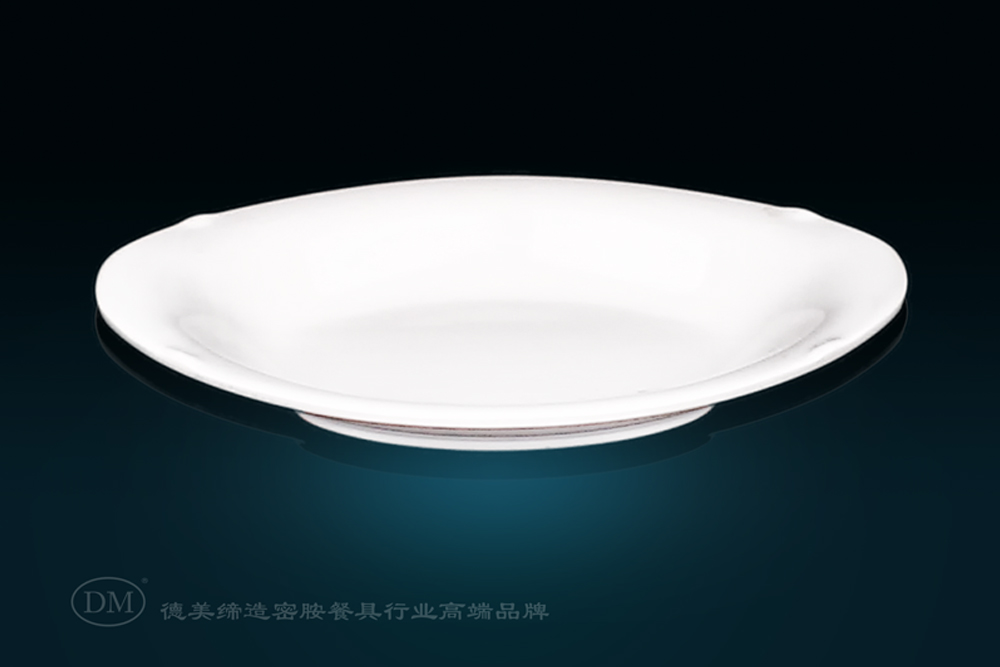 6.9 Inch Oval Shape Melamine Plate