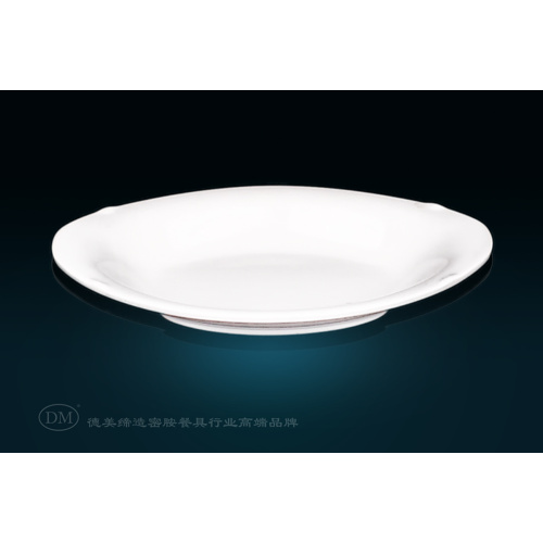 6.9 Inch Oval Shape Melamine Plate