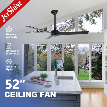 1stshine 52 Inch Ceiling Fan with MDF Blades and Pull Chain Control