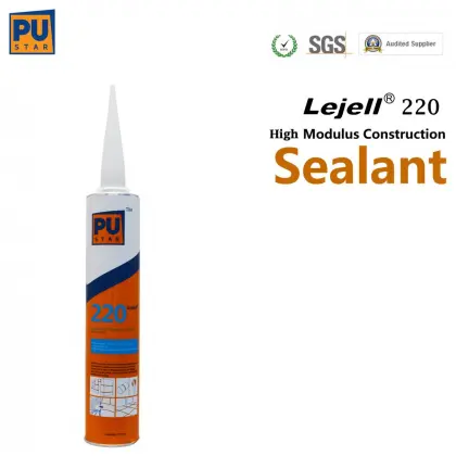 High modulus white pu construction adhesives