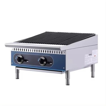 24 Inch Gas Charbroiler for Commercial Kitchens and Restaurants