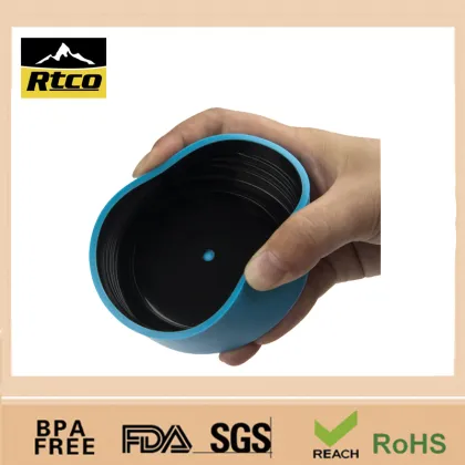 sports nutrition muscle powder package bottle with TPR cap and HDPE bottle
