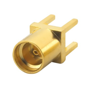 Straight MMCX Jack Connector for PCB Through Hole Mount