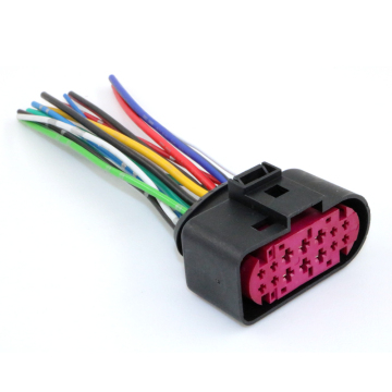 Original 14 Pin weibliche Montageplatte für Mazda 6 Lenkraddrahtkabelbaumstecker