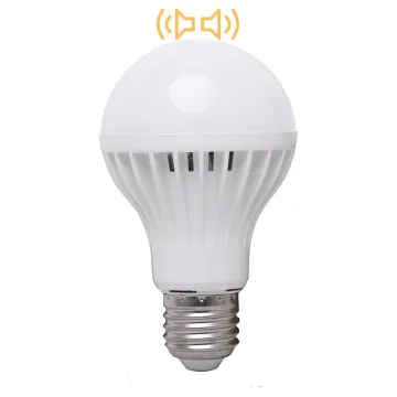 Smart Light 2835SMD 5W Voice Sensor Bulb E27 110V