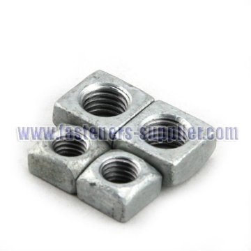 DIN 557 zinc plated square nuts manufacturer