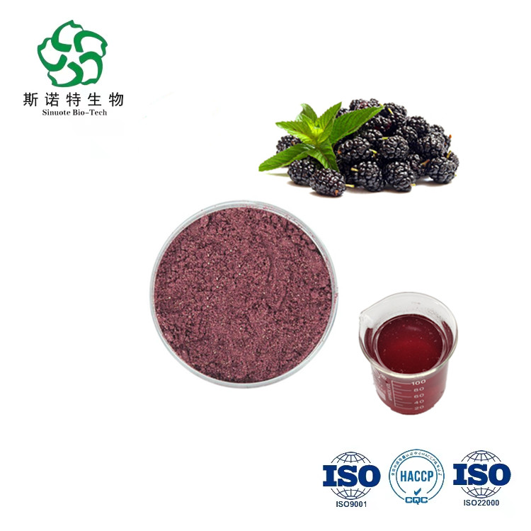 Blackberry -Saftpulver für Superfood