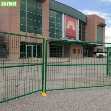 6ftx10FT Galvanized & Powder Coated Temporary Fence