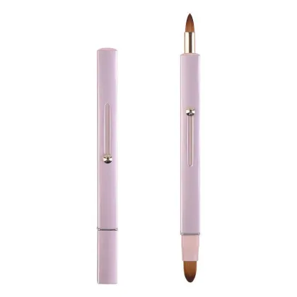 Retractable Lip Brush Makeup Tool