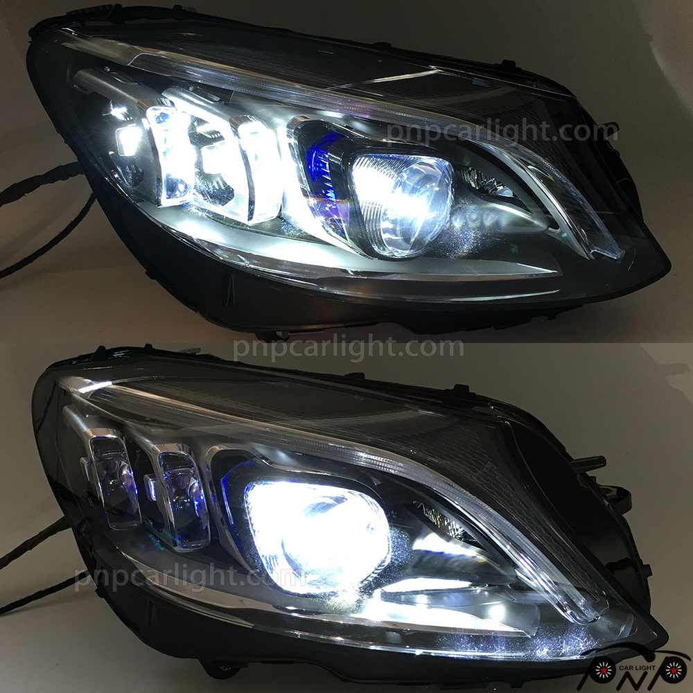 2009 Mercedes C350 Headlights