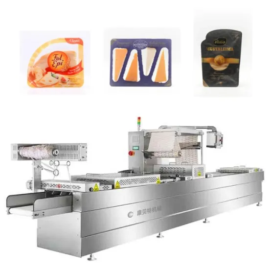 Electric Thermoforming Cheese Packaging Machine with Busch Vacuum Pump