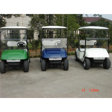 2 kursi ez go gas golf cart