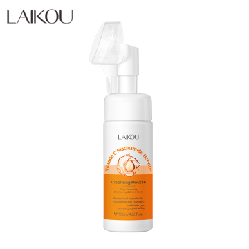 LAIKOU Vitamin C Niacinamide Cleanser with Massage Brush