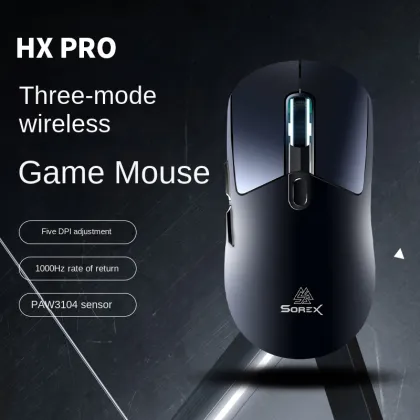 PX-PRO E-sports Game Computer Notebook Wireless Mouse - Lightweight and Triple Mode Connectivity